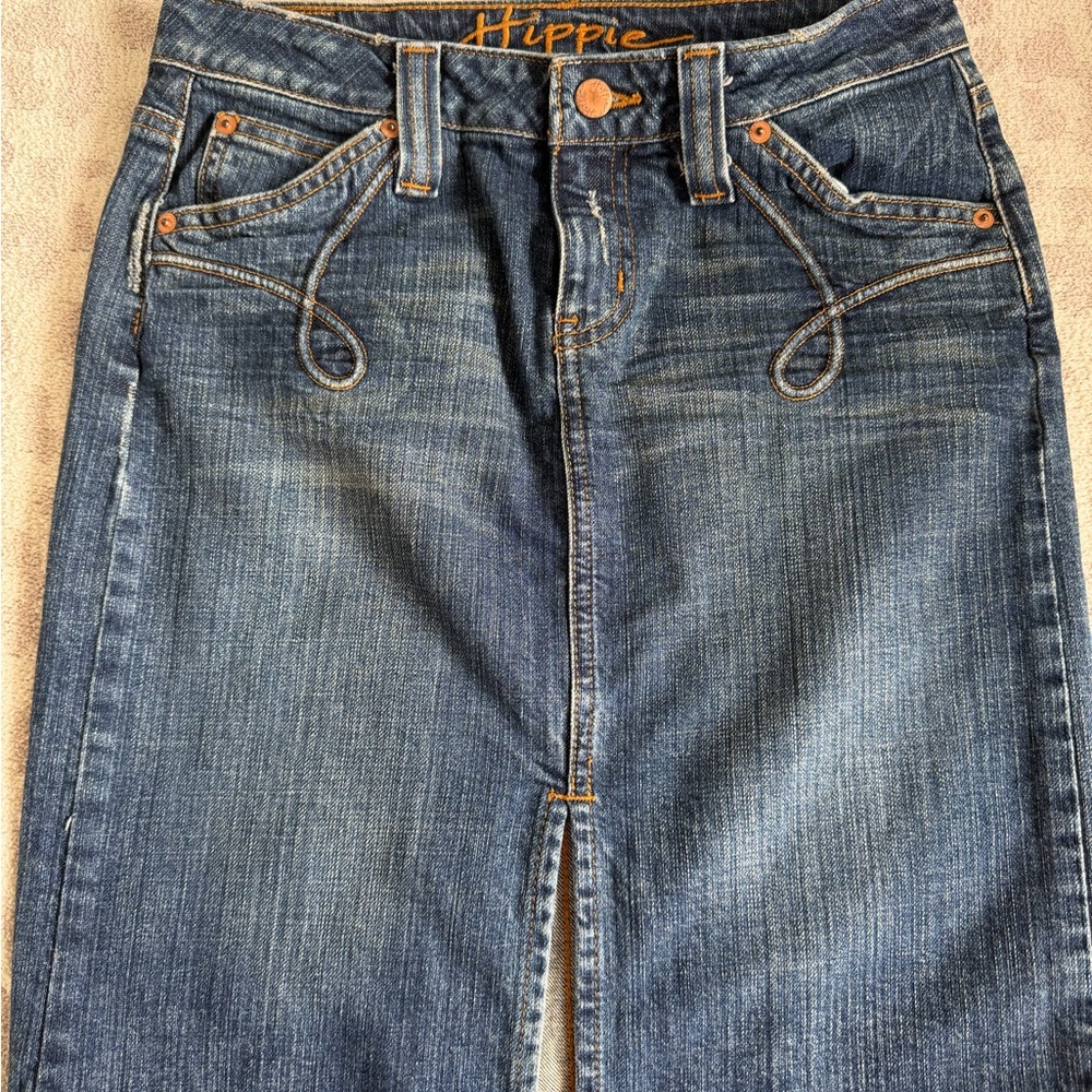 Y2K Denim Skirt